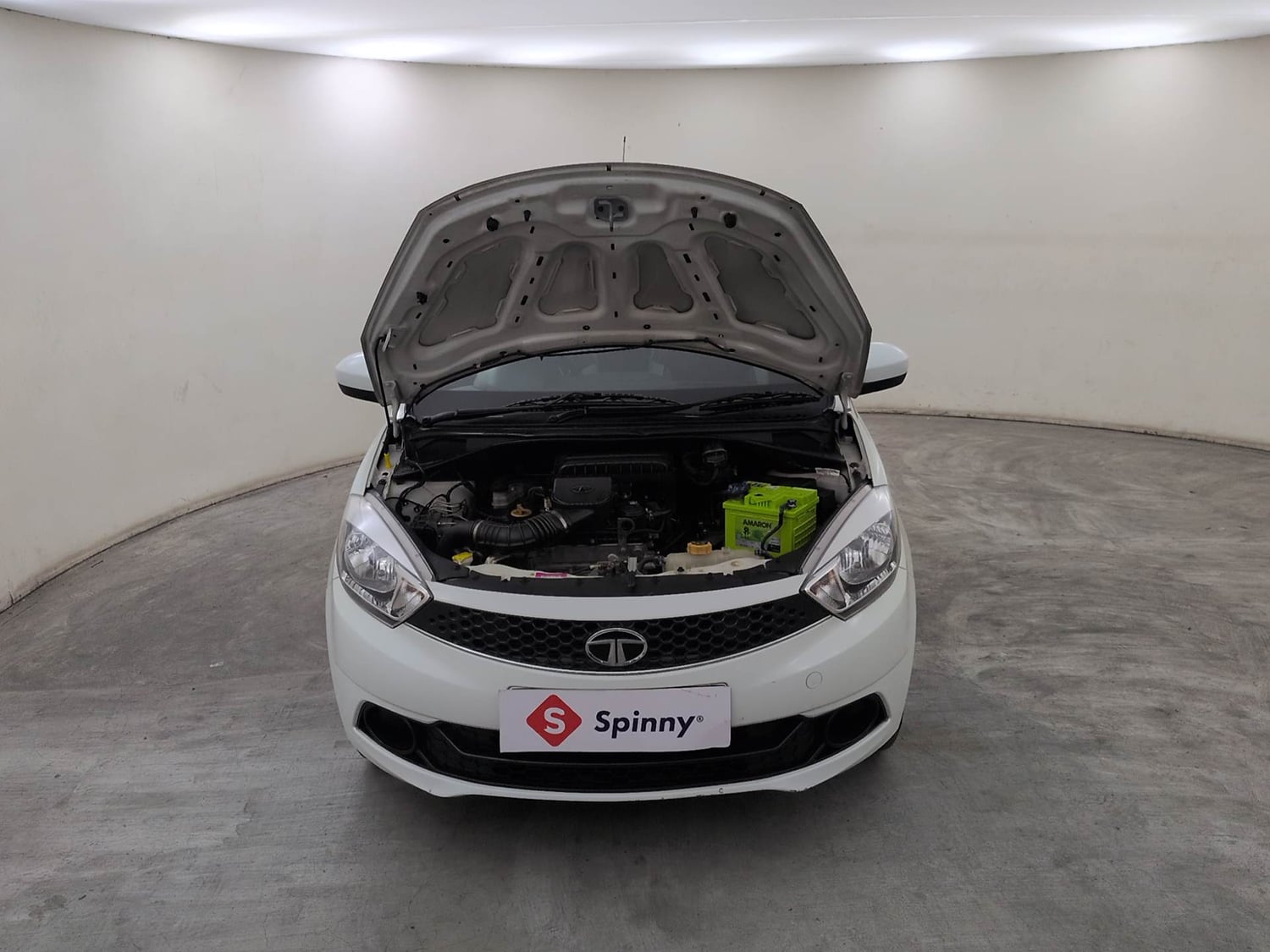 Used 2020 Tata Tiago Revotron XZA Petrol Automatic engine ENGINE & BONNET OPEN FRONT VIEW