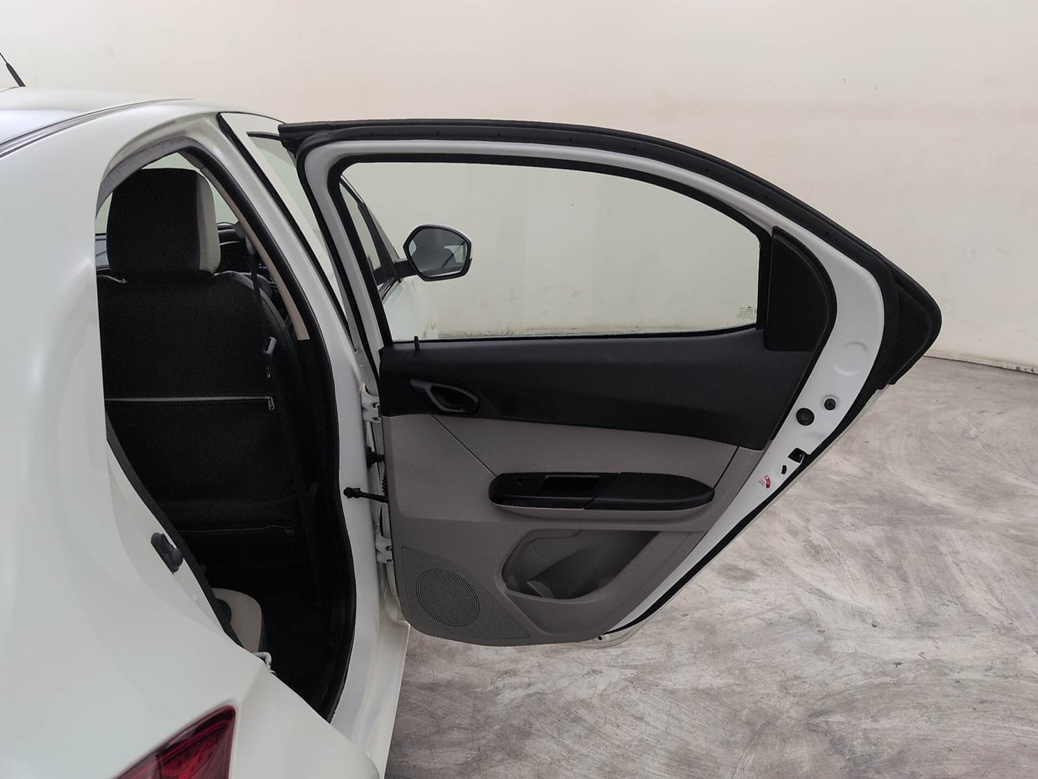 Used 2020 Tata Tiago Revotron XZA Petrol Automatic interior RIGHT REAR DOOR OPEN VIEW