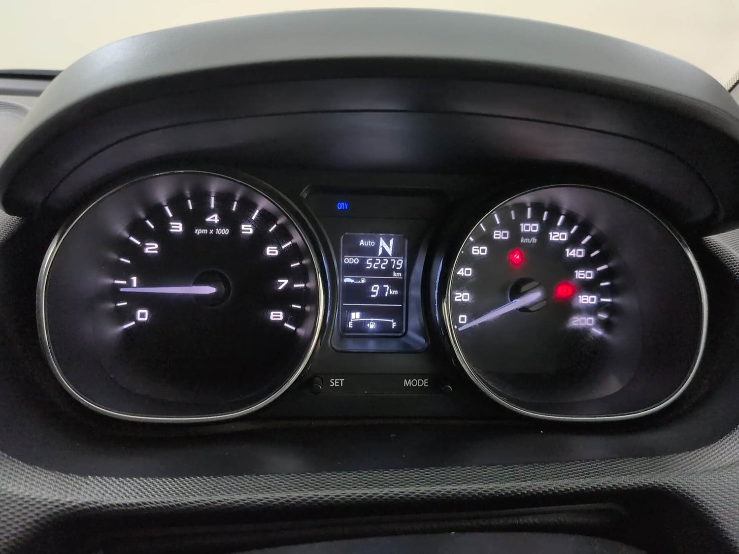 Used 2020 Tata Tiago Revotron XZA Petrol Automatic interior CLUSTERMETER VIEW