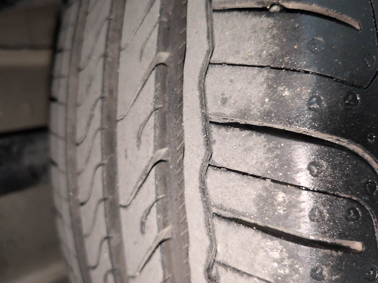 Used 2020 Tata Tiago Revotron XZA Petrol Automatic tyres LEFT REAR TYRE TREAD VIEW