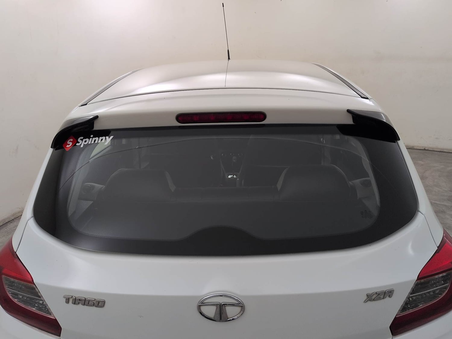 Used 2020 Tata Tiago Revotron XZA Petrol Automatic exterior BACK WINDSHIELD VIEW