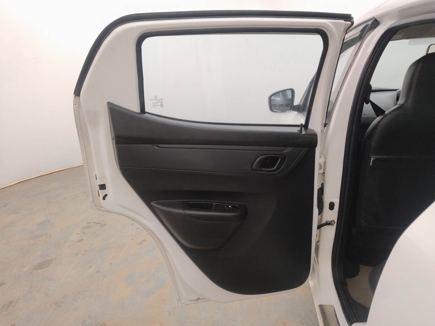 Used 2021 Renault Kwid RXT 1.0 Opt Petrol Manual interior LEFT REAR DOOR OPEN VIEW