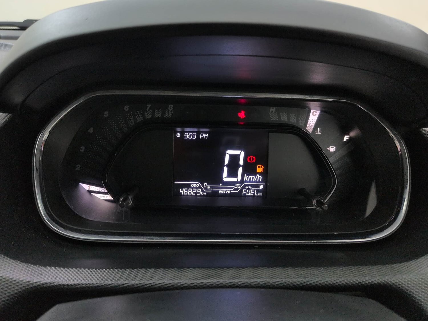 Used 2021 Tata Tiago XE Petrol Manual interior CLUSTERMETER VIEW