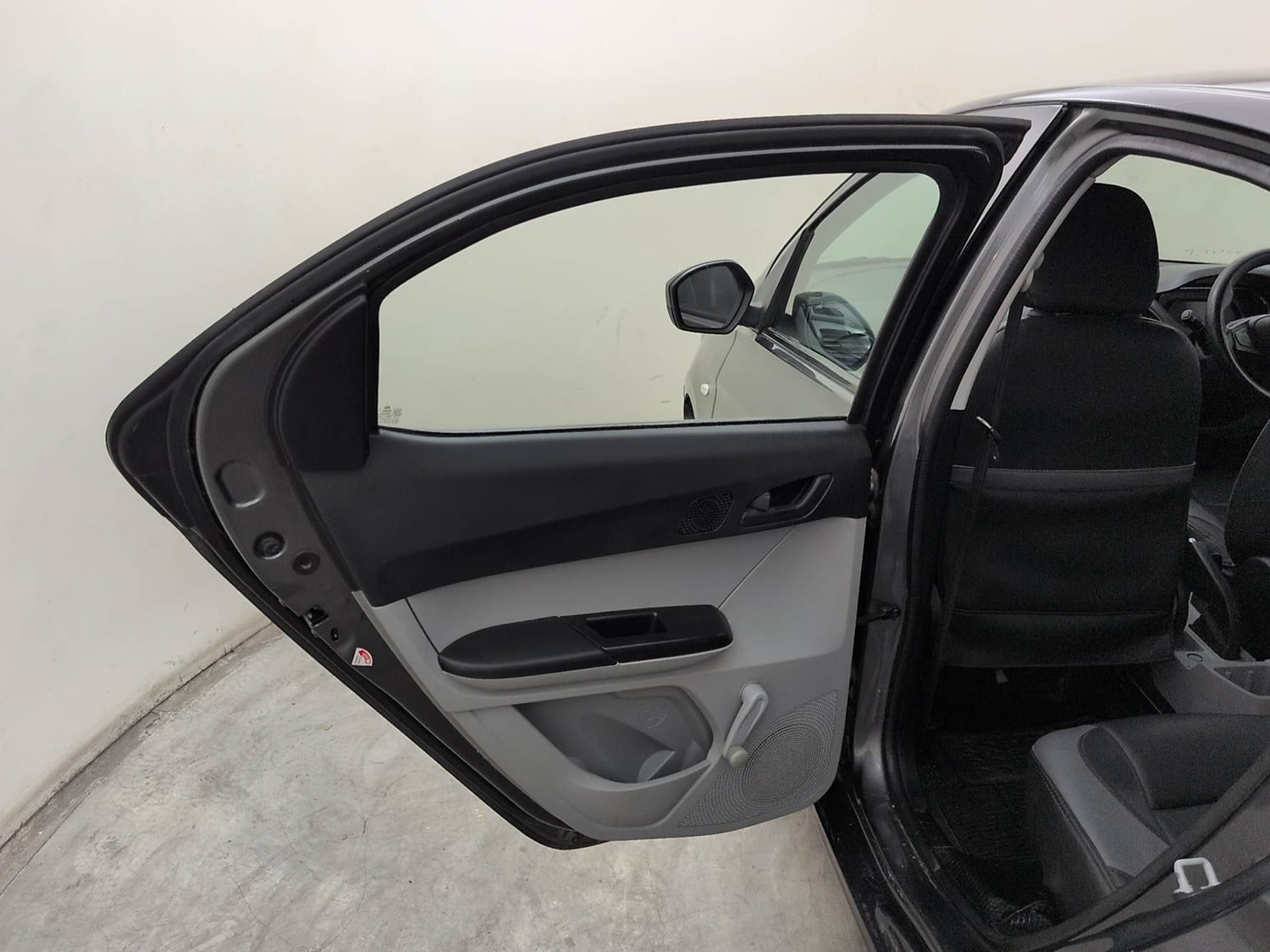 Used 2021 Tata Tiago XE Petrol Manual interior LEFT REAR DOOR OPEN VIEW
