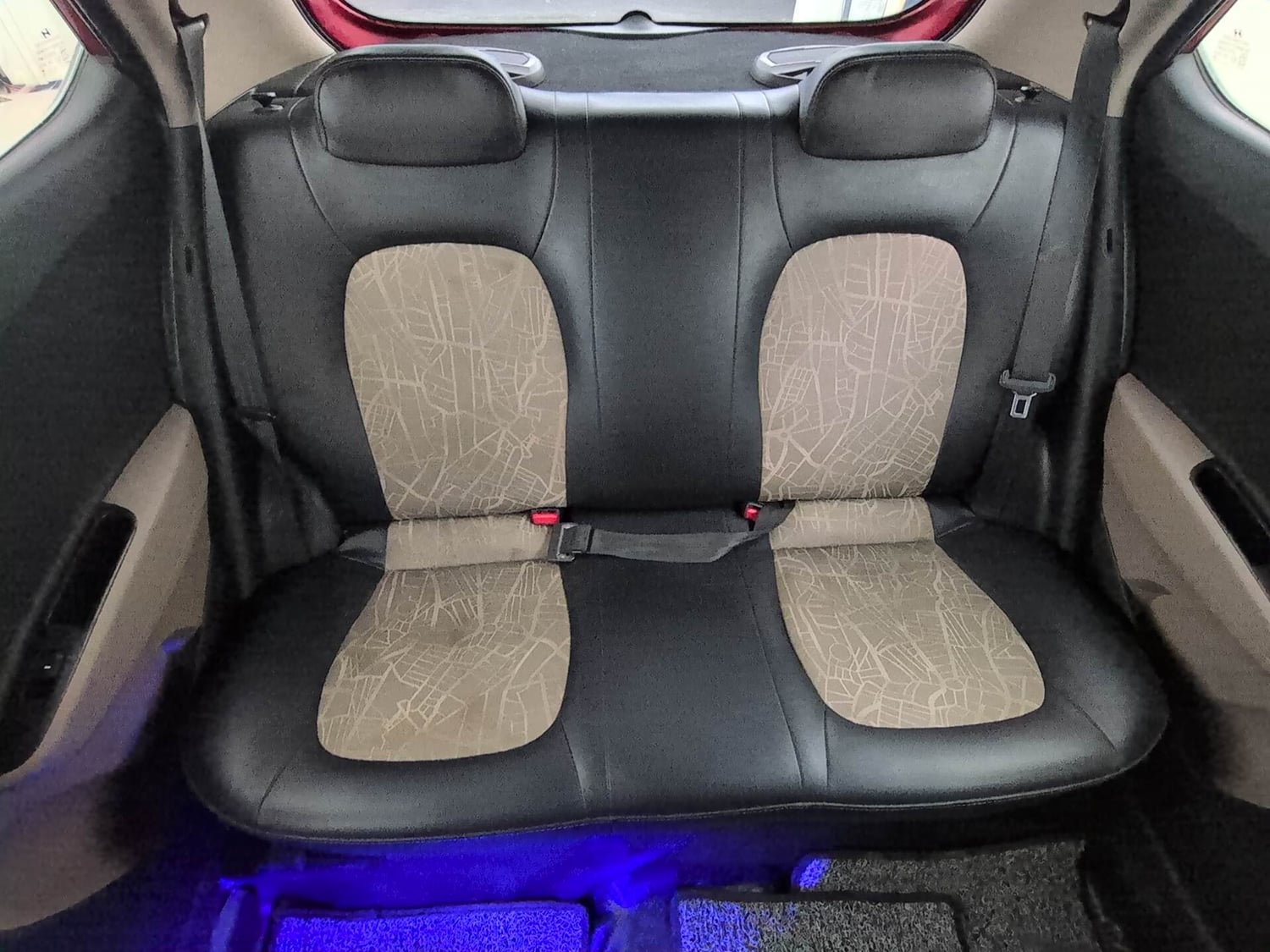 Used 2017 Hyundai Grand i10 Magna 1.2 Kappa VTVT Petrol Manual interior REAR SEAT CONDITION VIEW