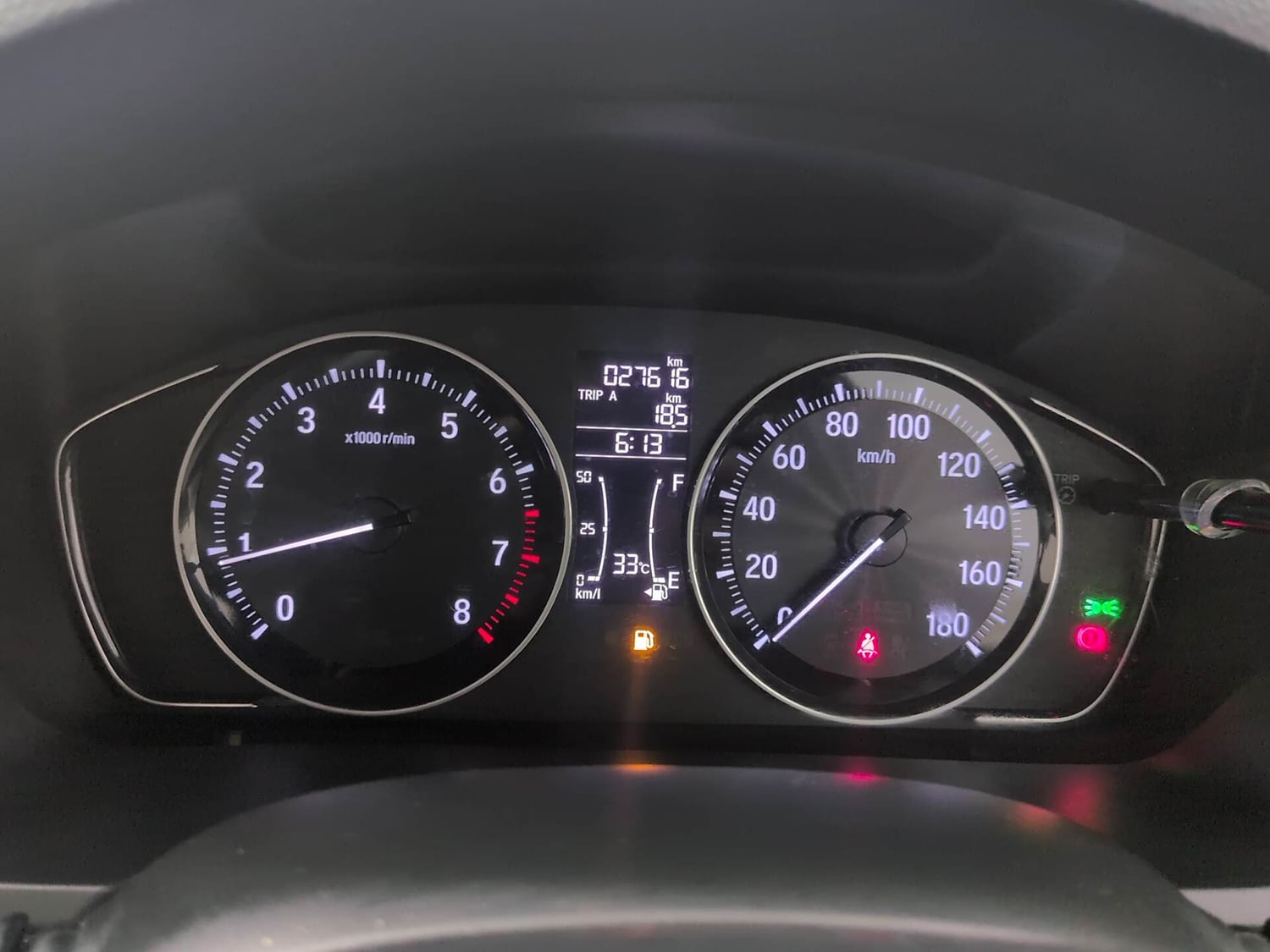 Used 2023 Honda Amaze VX 1.2 Petrol MT Petrol Manual interior CLUSTERMETER VIEW