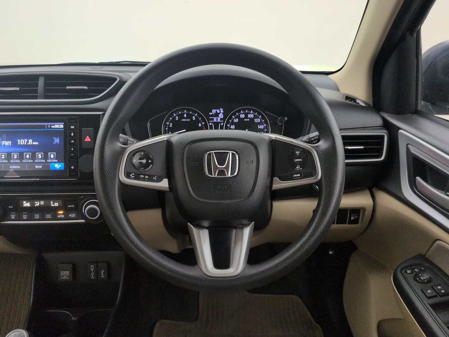 Used 2023 Honda Amaze VX 1.2 Petrol MT Petrol Manual interior STEERING VIEW
