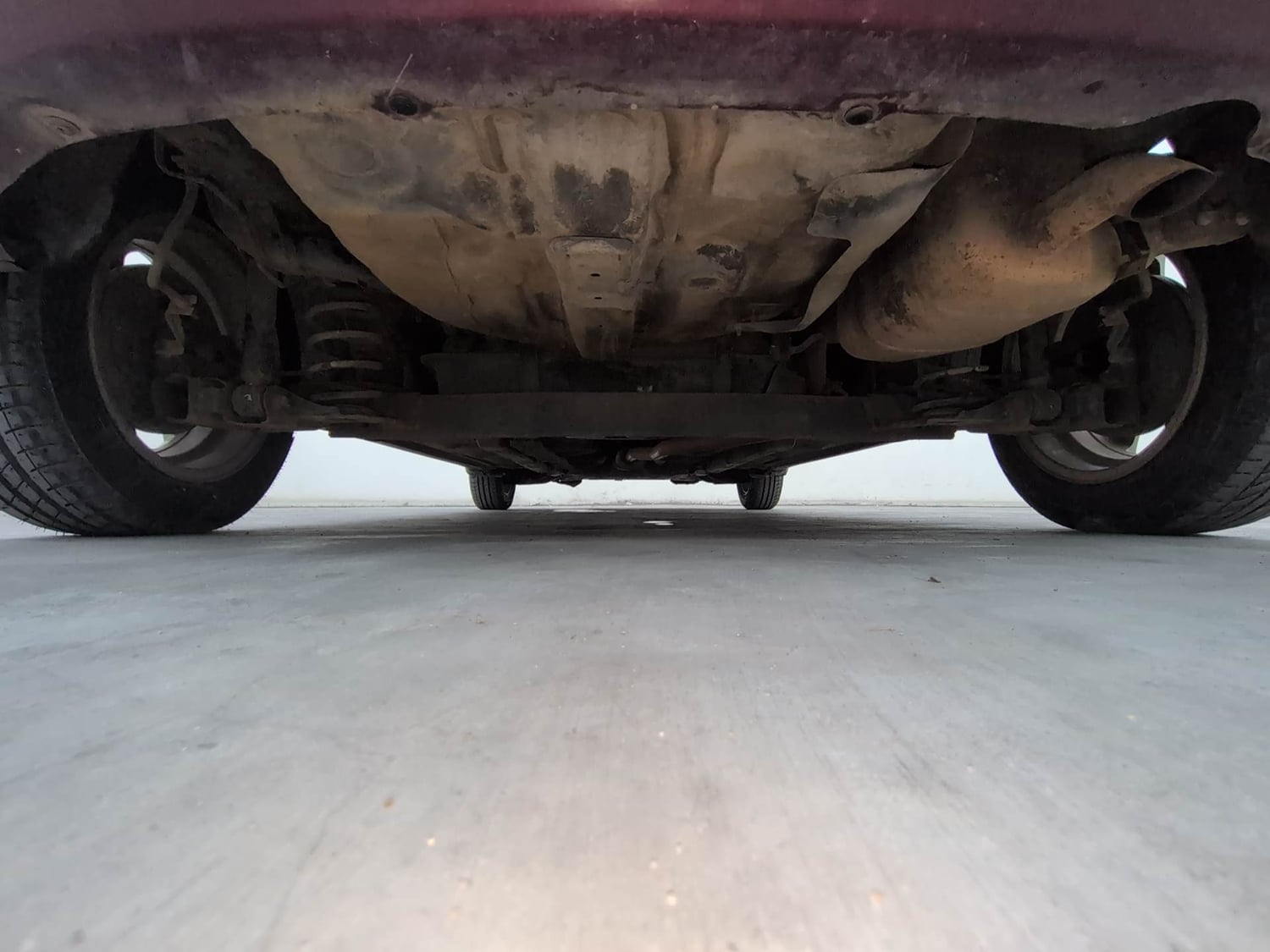 Used 2016 Hyundai Grand i10 Asta 1.2 Kappa VTVT Petrol Manual extra REAR UNDERBODY VIEW (TAKEN FROM REAR)
