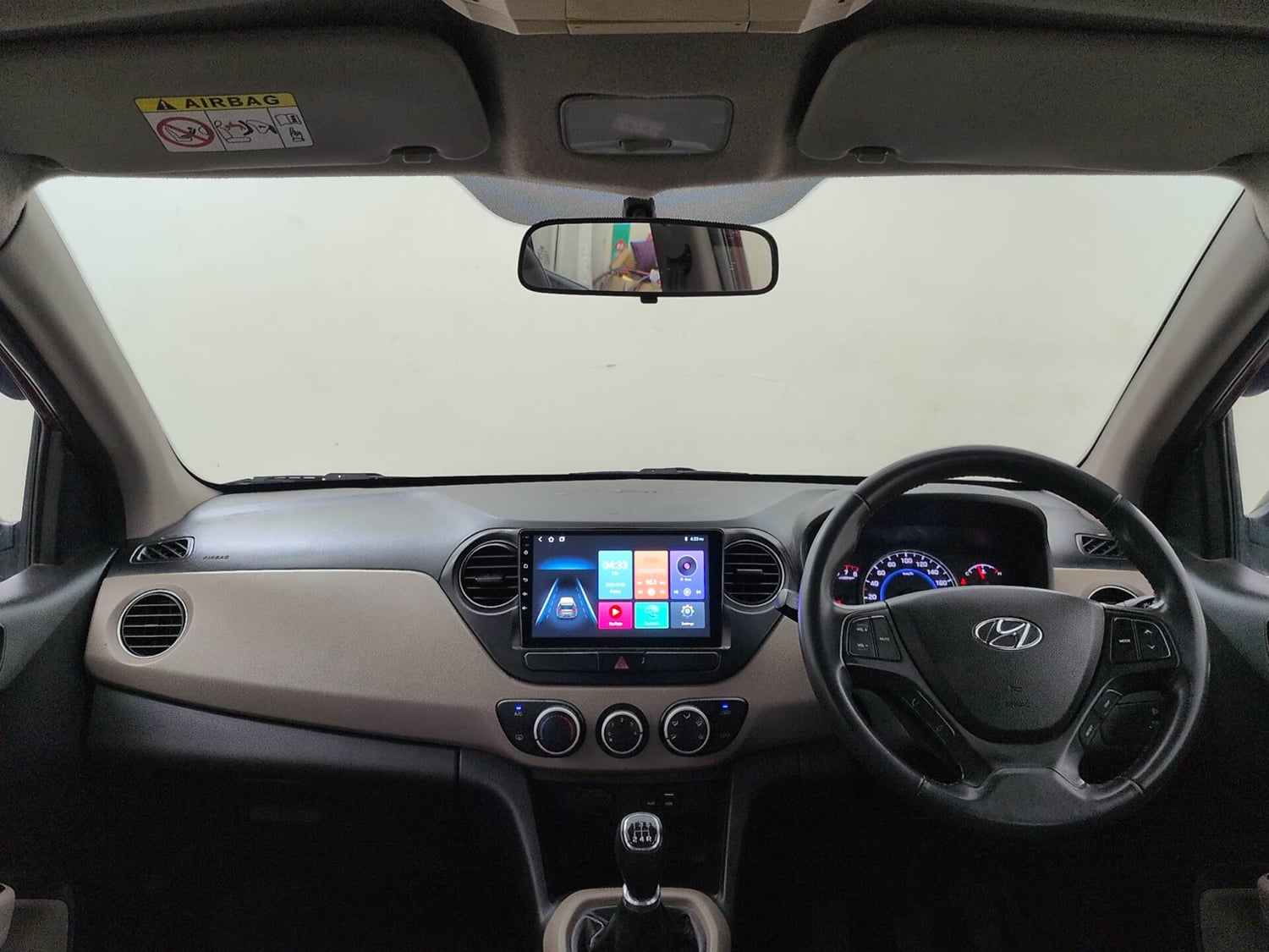 Used 2016 Hyundai Grand i10 Asta 1.2 Kappa VTVT Petrol Manual interior DASHBOARD VIEW