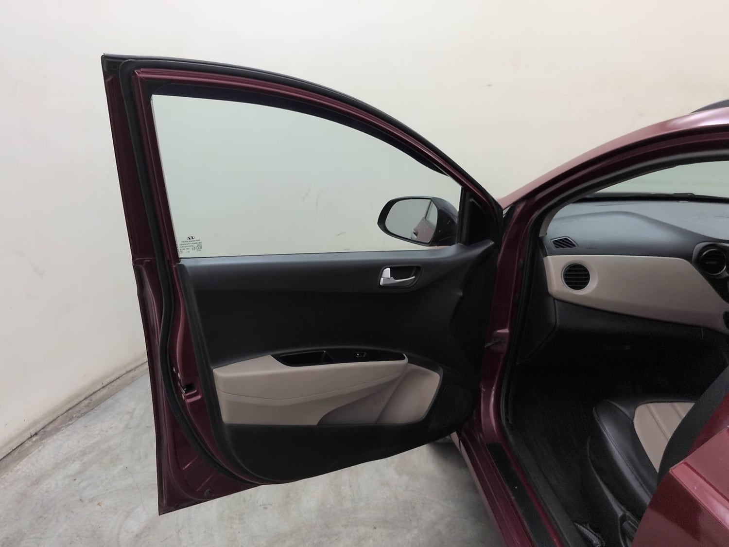 Used 2016 Hyundai Grand i10 Asta 1.2 Kappa VTVT Petrol Manual interior LEFT FRONT DOOR OPEN VIEW
