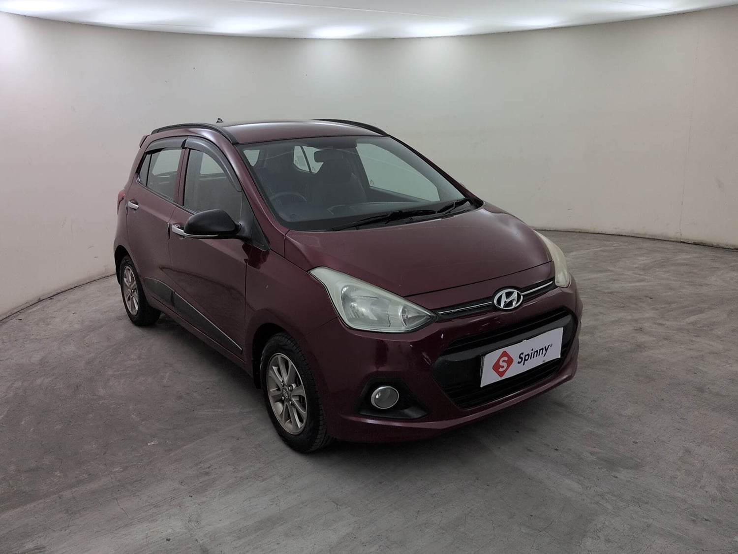 Used 2016 Hyundai Grand i10 Asta 1.2 Kappa VTVT Petrol Manual exterior RIGHT FRONT CORNER VIEW