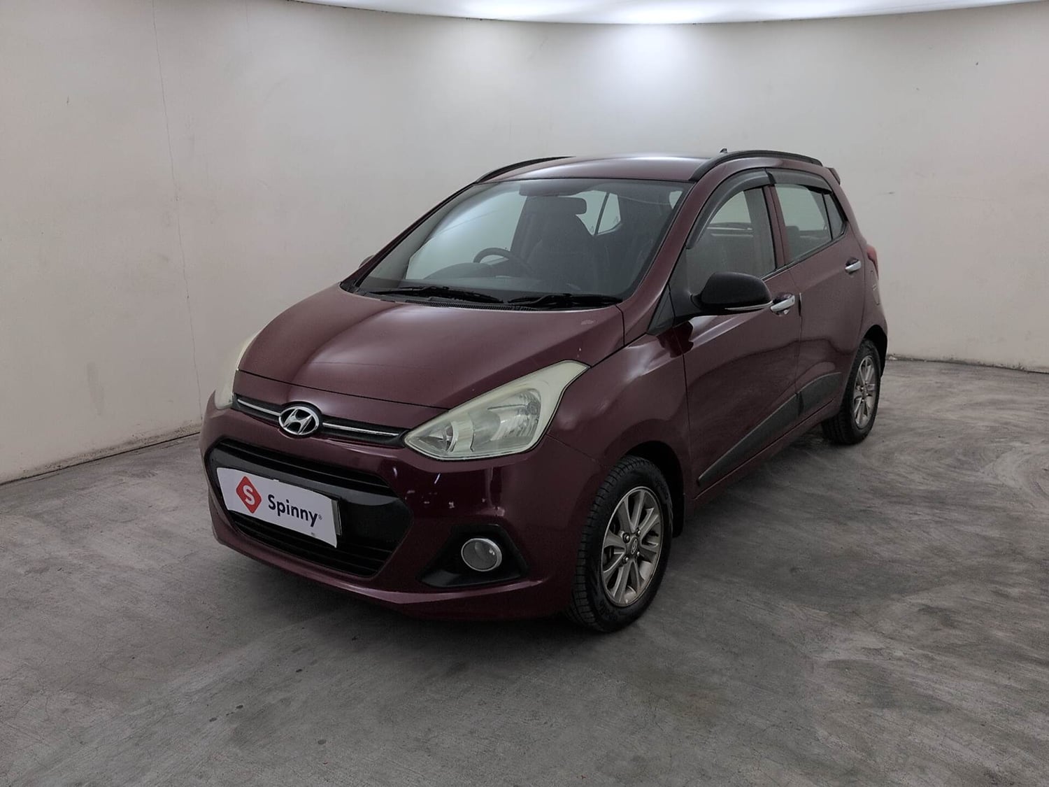 Used 2016 Hyundai Grand i10 Asta 1.2 Kappa VTVT Petrol Manual exterior LEFT FRONT CORNER VIEW