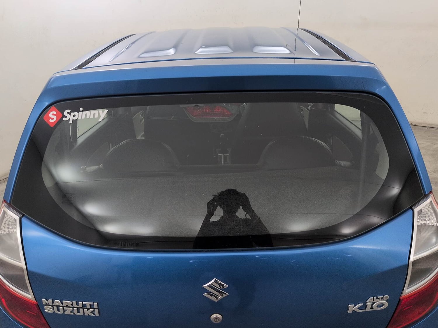 Used 2016 Maruti Suzuki Alto K10 VXi Petrol Manual exterior BACK WINDSHIELD VIEW