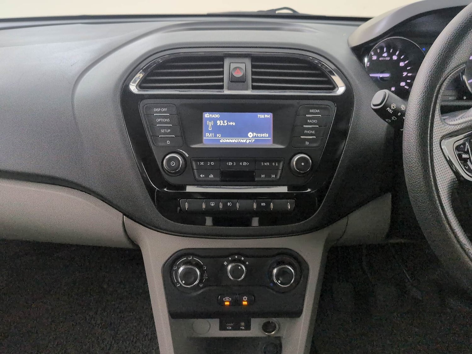 Used 2018 Tata Tiago Revotron XZ Petrol Manual interior MUSIC SYSTEM & AC CONTROL VIEW
