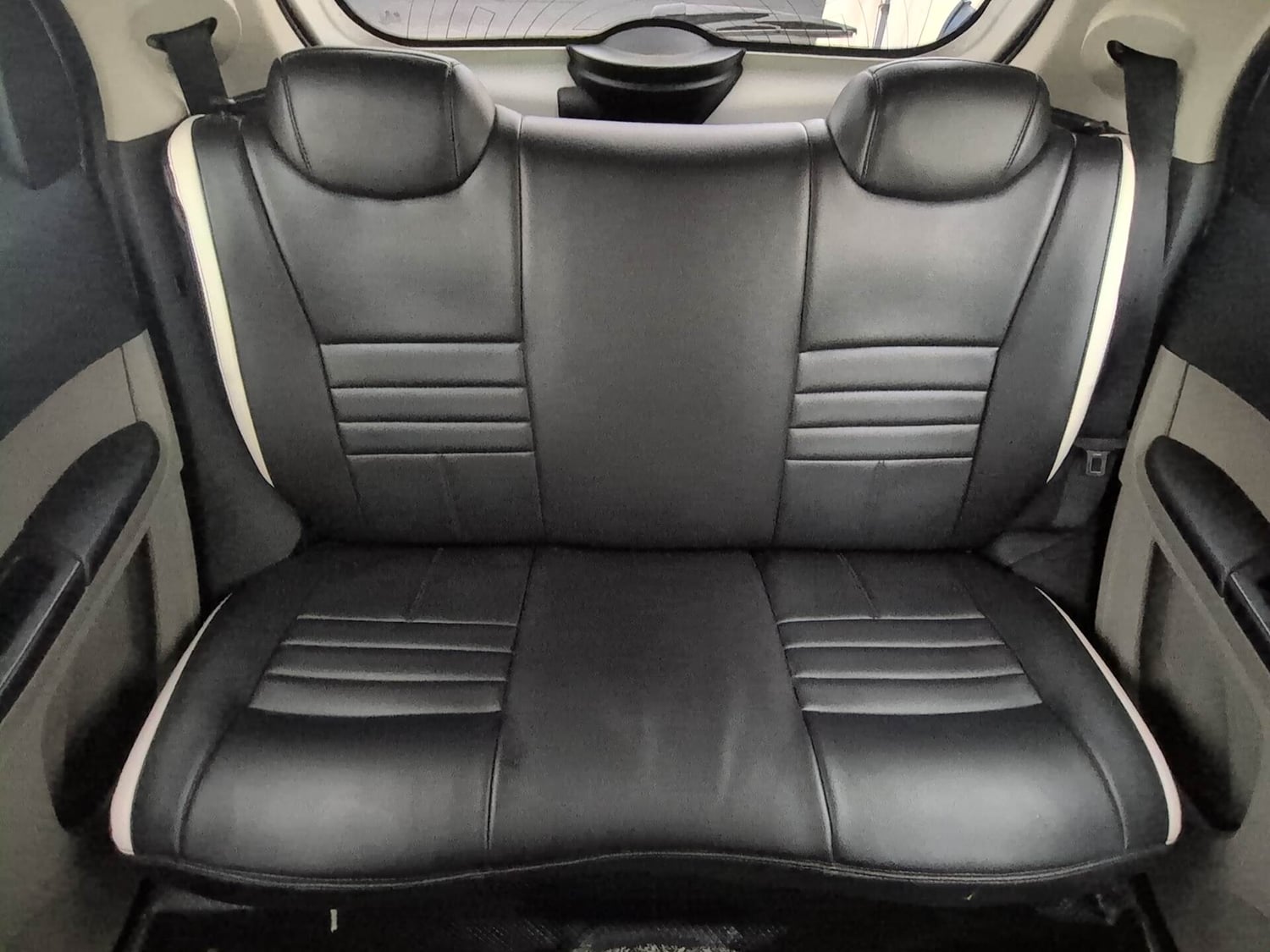 Used 2018 Tata Tiago Revotron XZ Petrol Manual interior REAR SEAT CONDITION VIEW