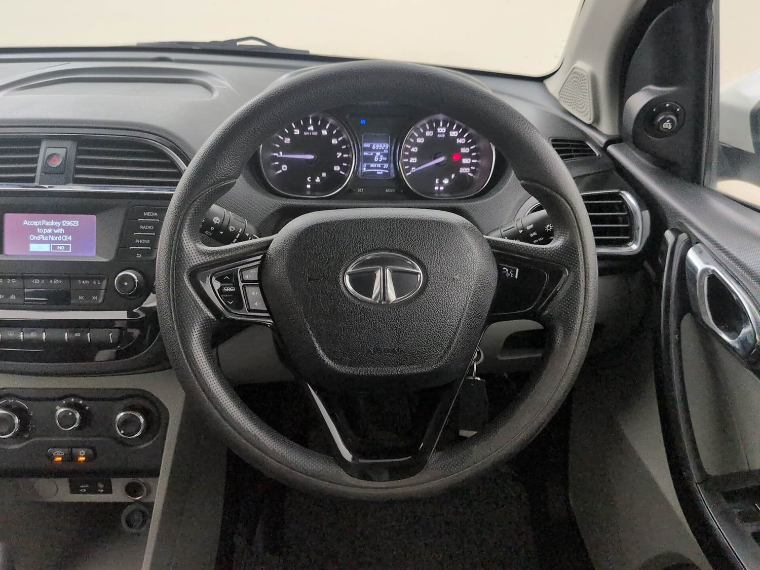 Used 2018 Tata Tiago Revotron XZ Petrol Manual interior STEERING VIEW