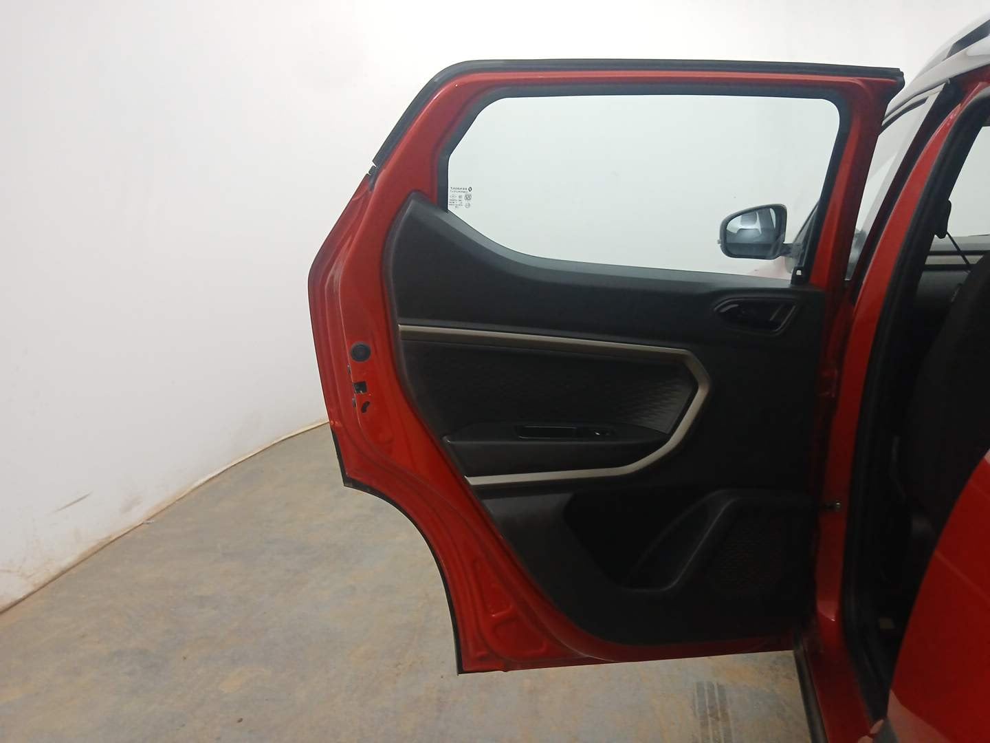 Used 2021 Renault Kiger RXZ Turbo CVT Dual Tone Petrol Automatic interior LEFT REAR DOOR OPEN VIEW