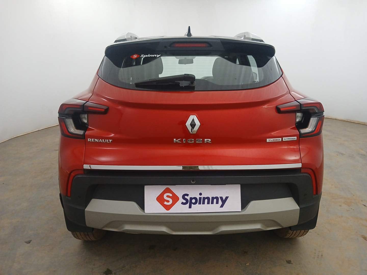 Used 2021 Renault Kiger RXZ Turbo CVT Dual Tone Petrol Automatic exterior BACK VIEW