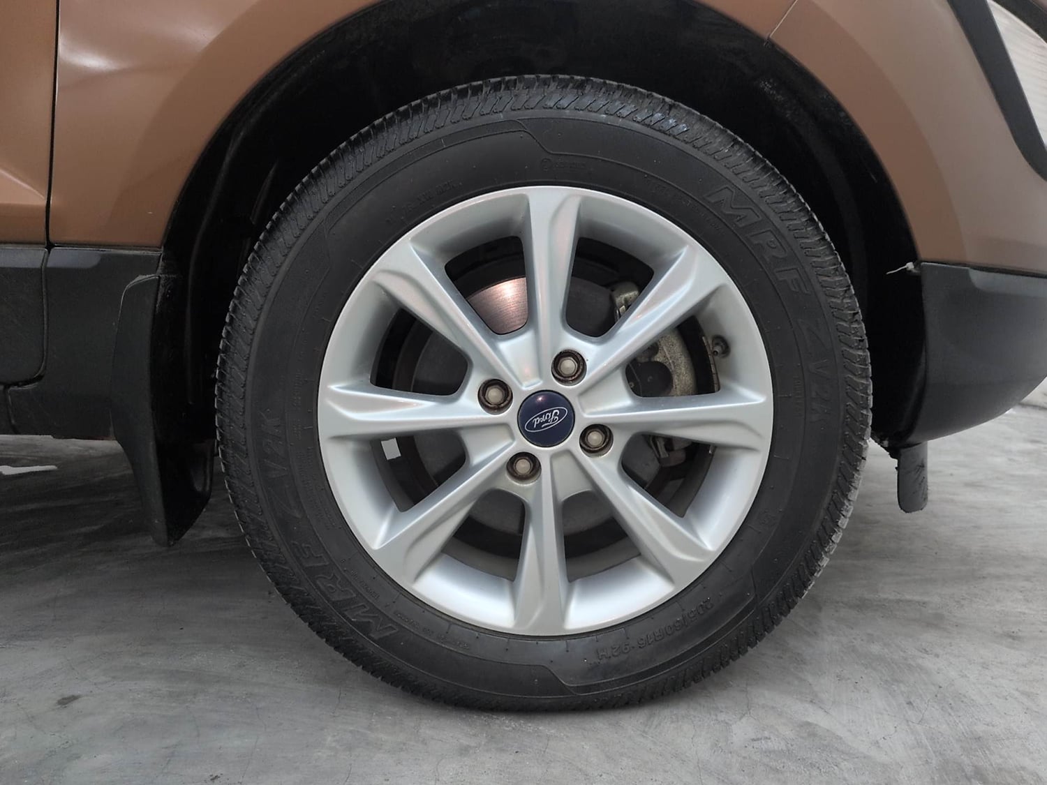 Used 2020 Ford EcoSport Titanium 1.5L TDCi Diesel Manual tyres RIGHT FRONT TYRE RIM VIEW