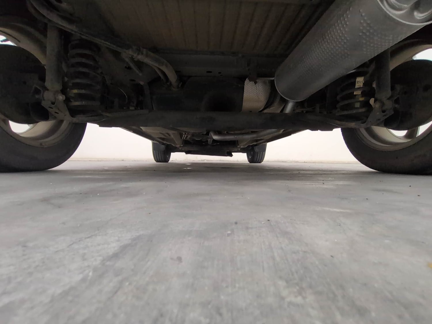 Used 2020 Ford EcoSport Titanium 1.5L TDCi Diesel Manual extra REAR UNDERBODY VIEW (TAKEN FROM REAR)