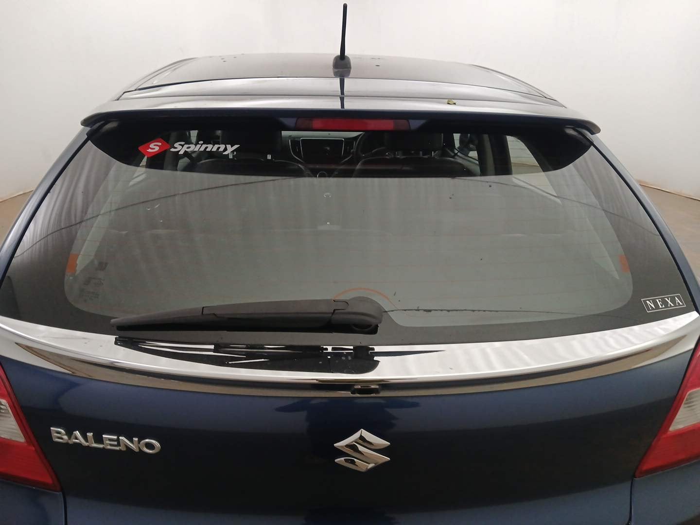 Used 2022 Maruti Suzuki Baleno Zeta Petrol Manual exterior BACK WINDSHIELD VIEW