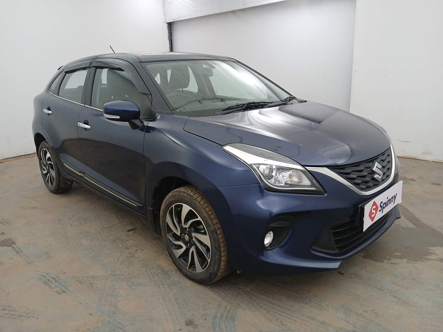 Used 2022 Maruti Suzuki Baleno Zeta Petrol Manual exterior RIGHT FRONT CORNER VIEW