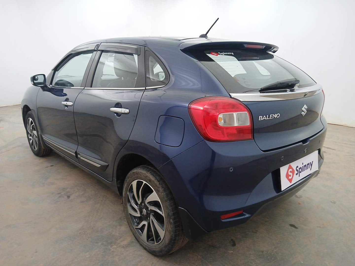 Used 2022 Maruti Suzuki Baleno Zeta Petrol Manual exterior LEFT REAR CORNER VIEW