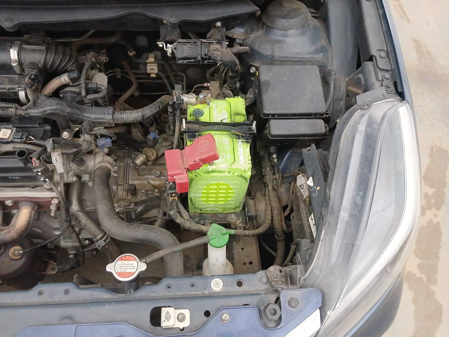 Used 2022 Maruti Suzuki Baleno Zeta Petrol Manual engine ENGINE LEFT SIDE VIEW