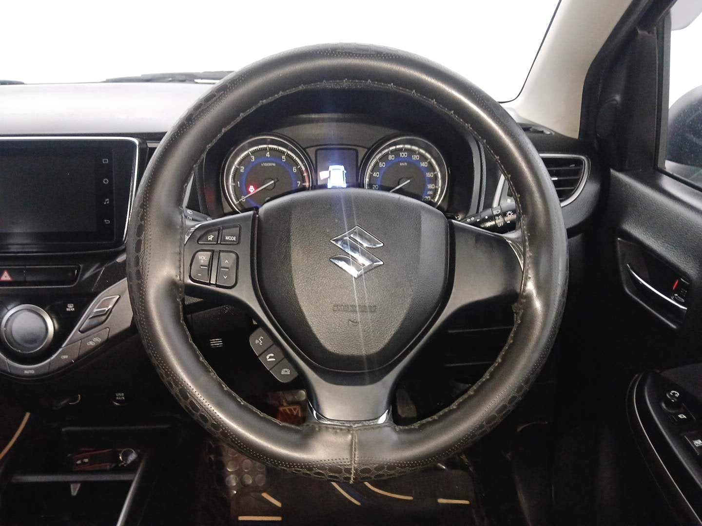 Used 2022 Maruti Suzuki Baleno Zeta Petrol Manual interior STEERING VIEW