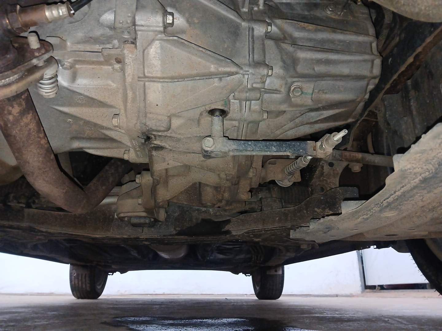 Used 2022 Maruti Suzuki Baleno Zeta Petrol Manual extra FRONT LEFT UNDERBODY VIEW