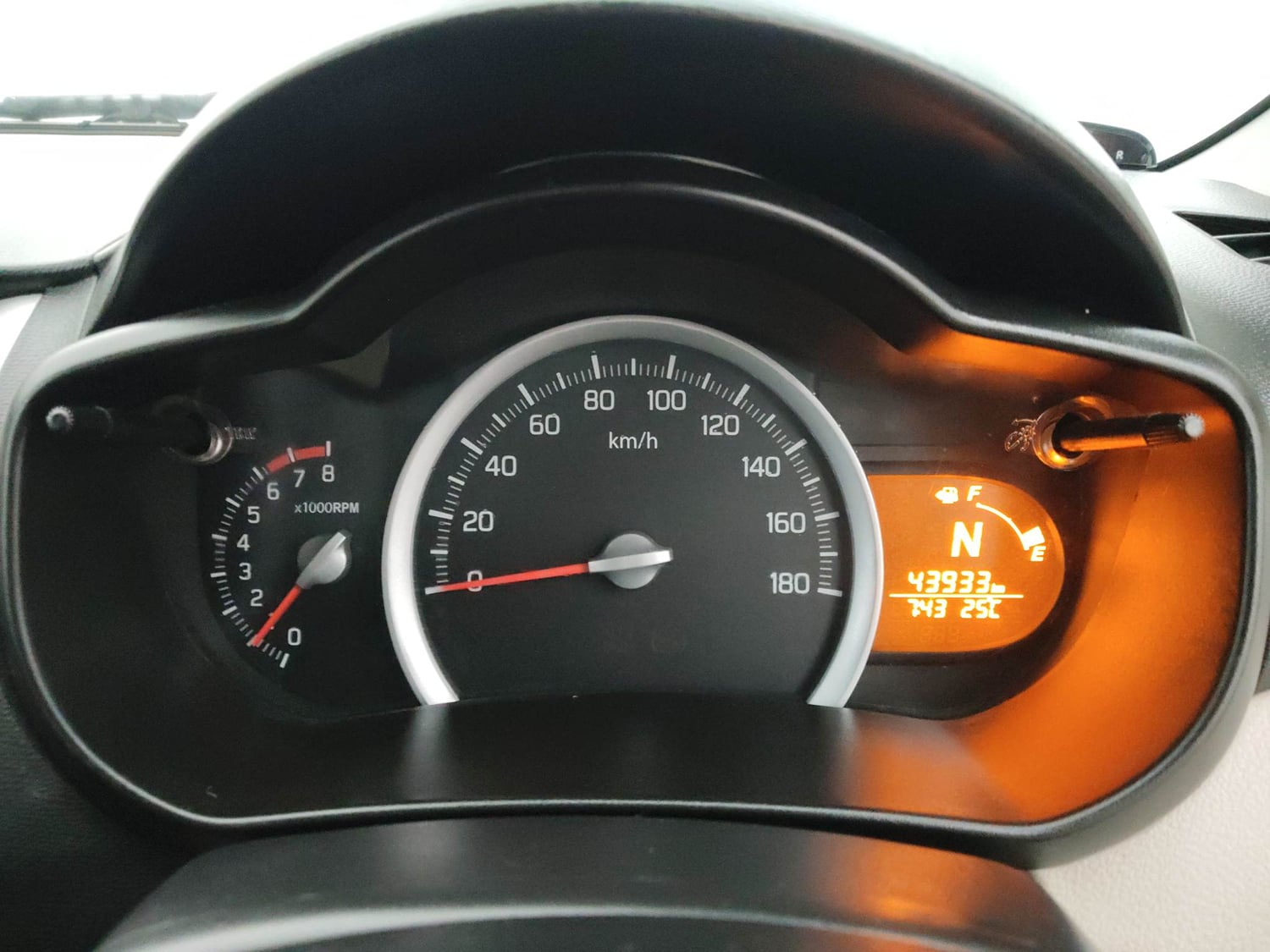 Used 2018 Maruti Suzuki Celerio ZXi AMT Petrol Automatic interior CLUSTERMETER VIEW