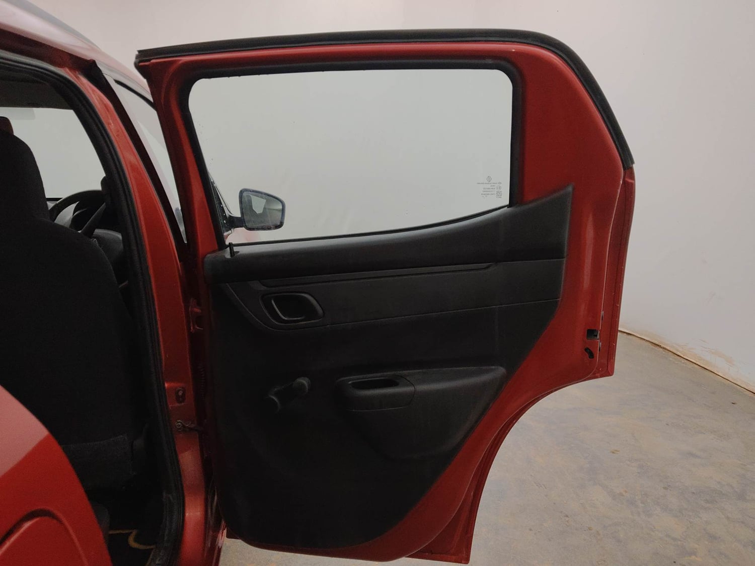 Used 2018 Renault Kwid 1.0 RXT AMT Petrol Automatic interior RIGHT REAR DOOR OPEN VIEW