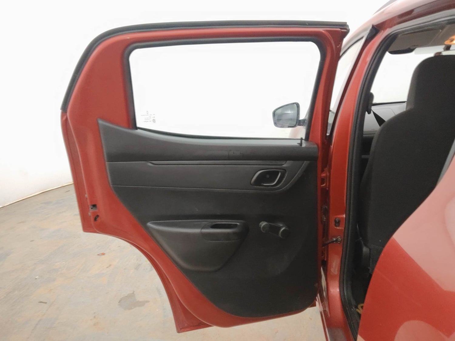 Used 2018 Renault Kwid 1.0 RXT AMT Petrol Automatic interior LEFT REAR DOOR OPEN VIEW