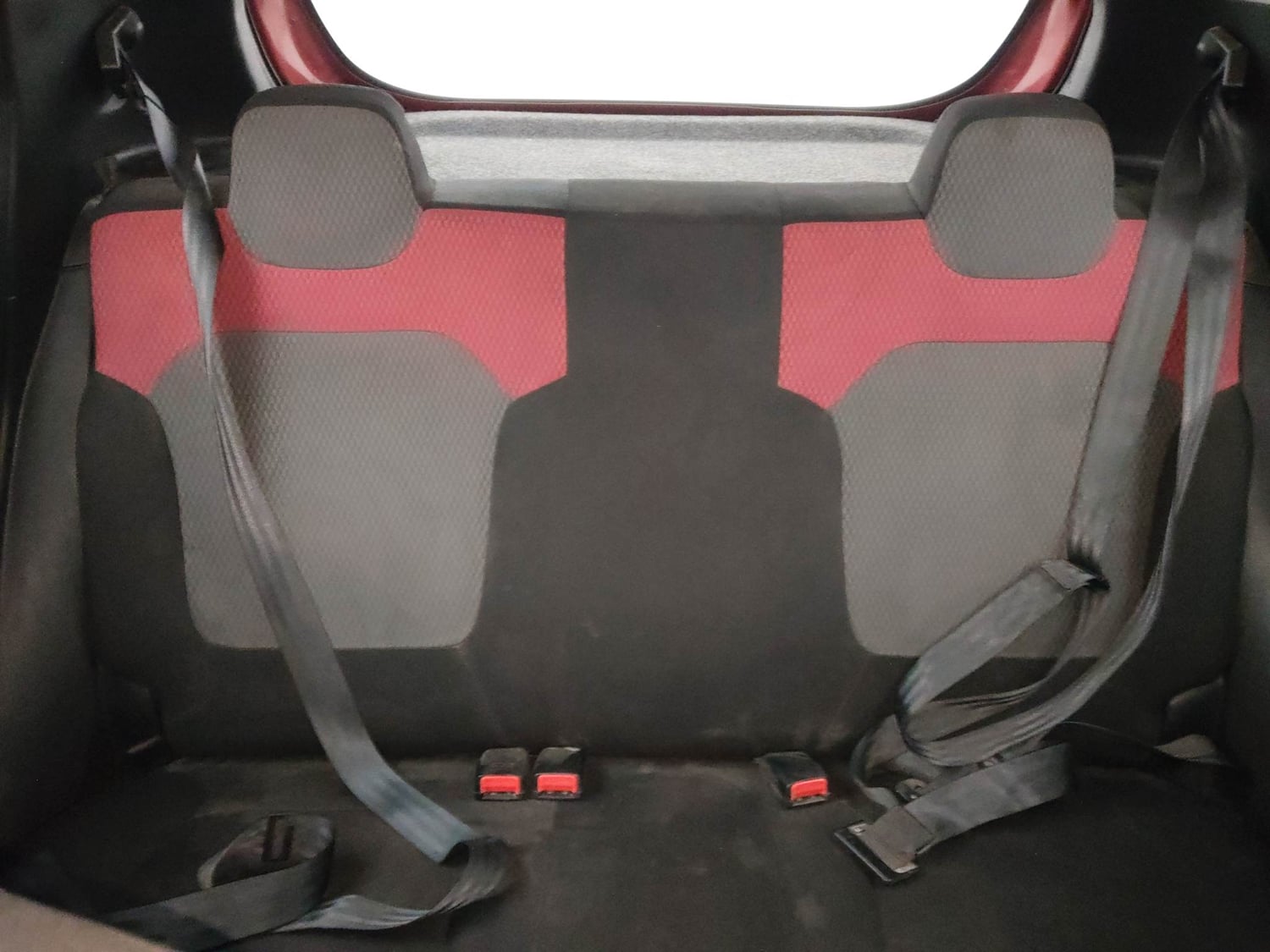 Used 2018 Renault Kwid 1.0 RXT AMT Petrol Automatic interior REAR SEAT CONDITION VIEW