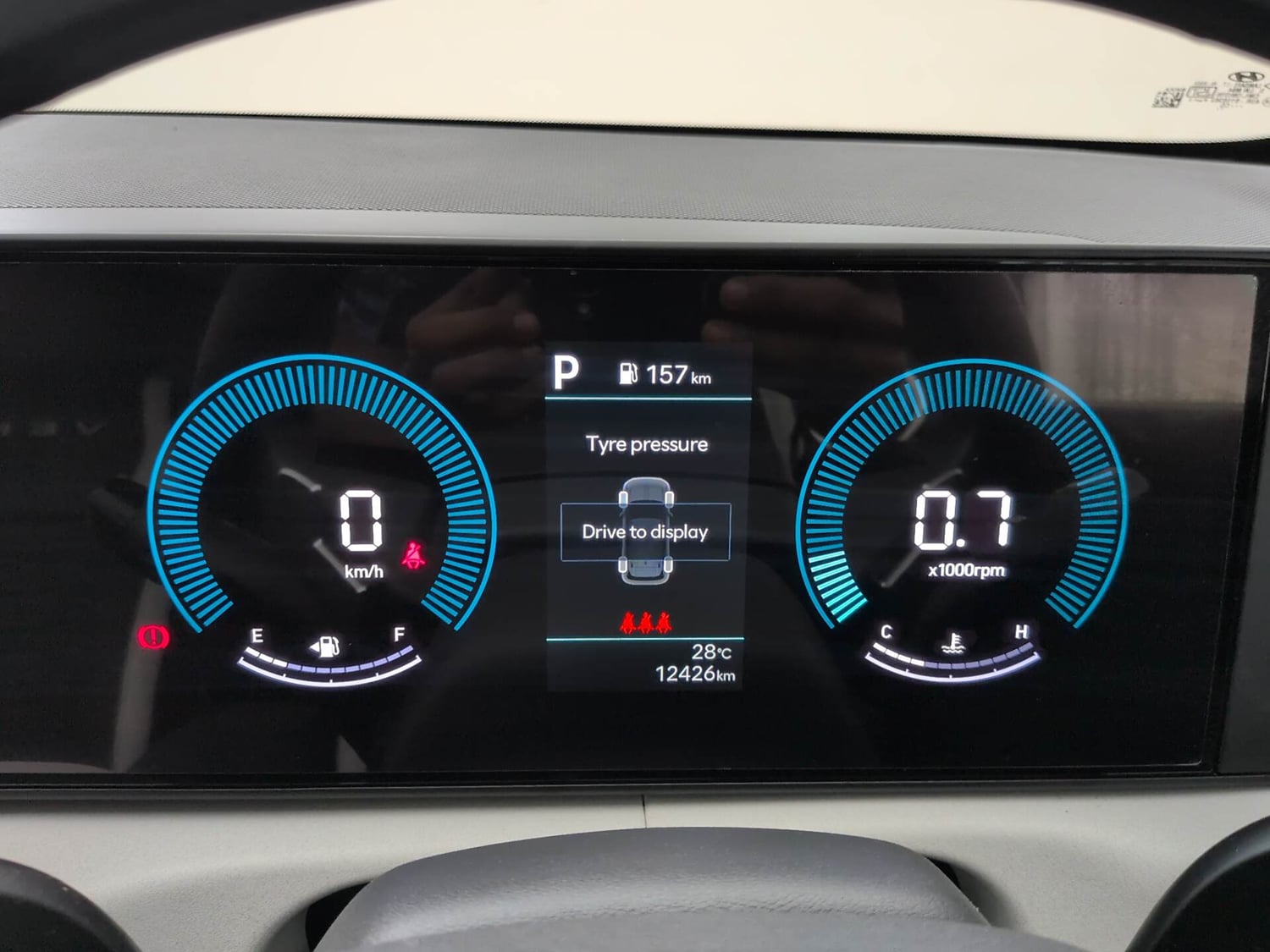 Used 2026 Hyundai Venue  1.5 CRDi Diesel AT DSL HX5 Diesel Automatic interior CLUSTERMETER VIEW