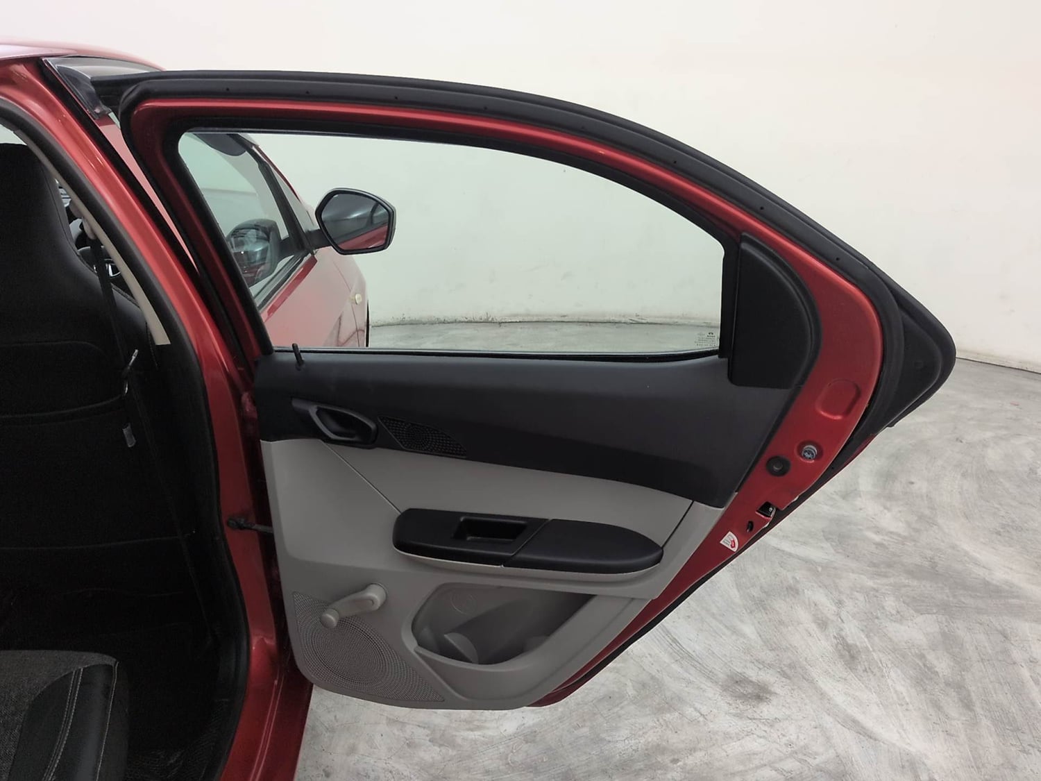 Used 2017 Tata Tiago Revotron XE Petrol Manual interior RIGHT REAR DOOR OPEN VIEW