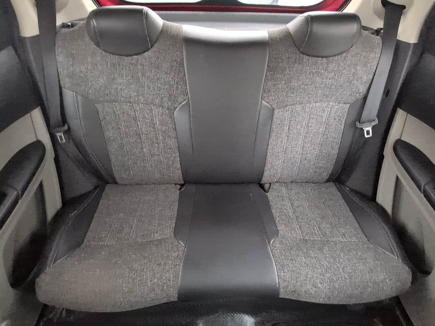 Used 2017 Tata Tiago Revotron XE Petrol Manual interior REAR SEAT CONDITION VIEW
