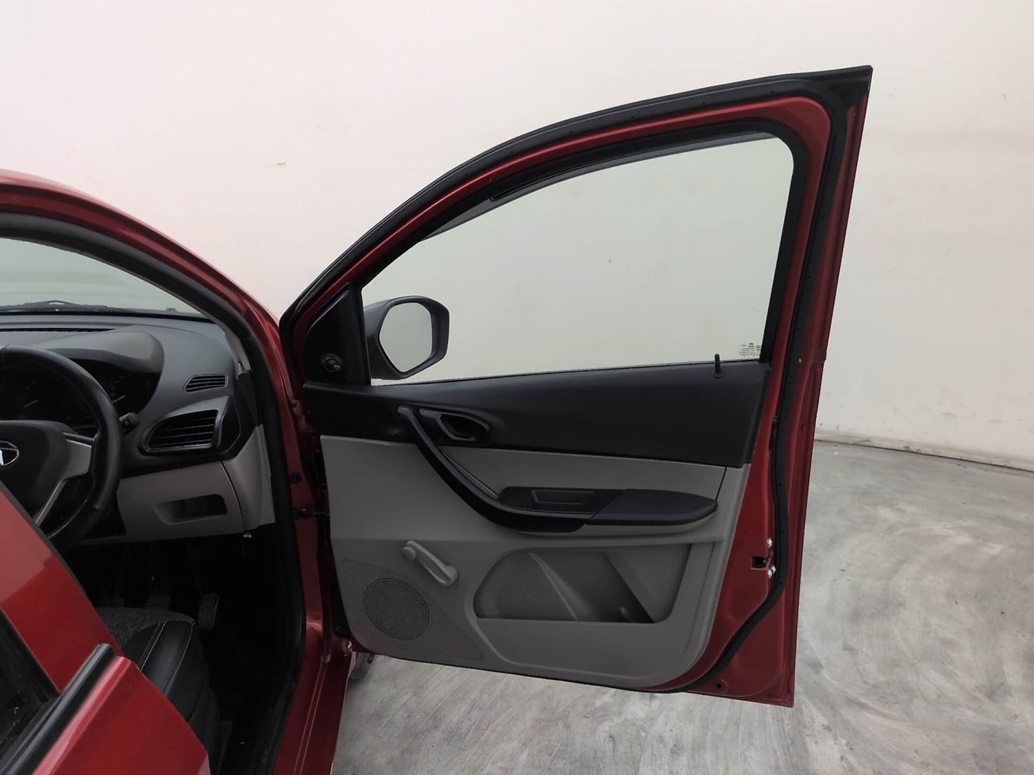 Used 2017 Tata Tiago Revotron XE Petrol Manual interior RIGHT FRONT DOOR OPEN VIEW