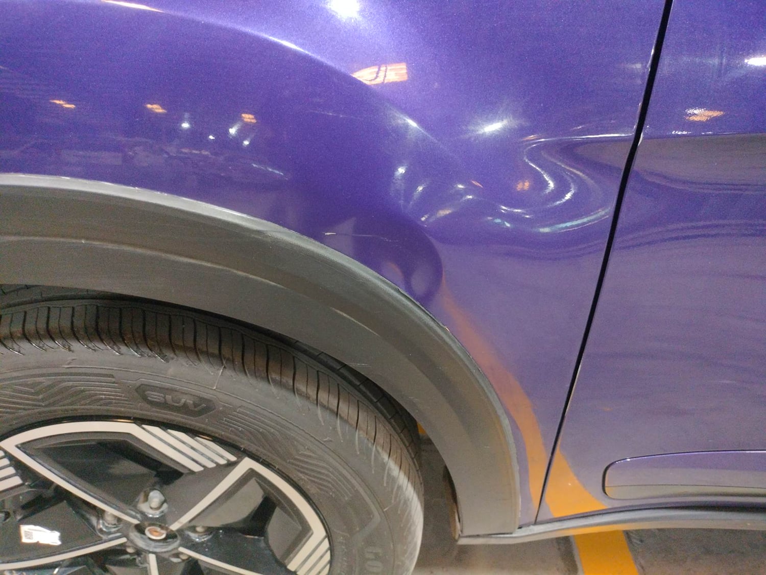 Used 2024 Tata Nexon Fearless Plus S Purple 1.2 Revotron Petrol 7DCA Dual Tone Petrol Automatic dents MINOR DENT