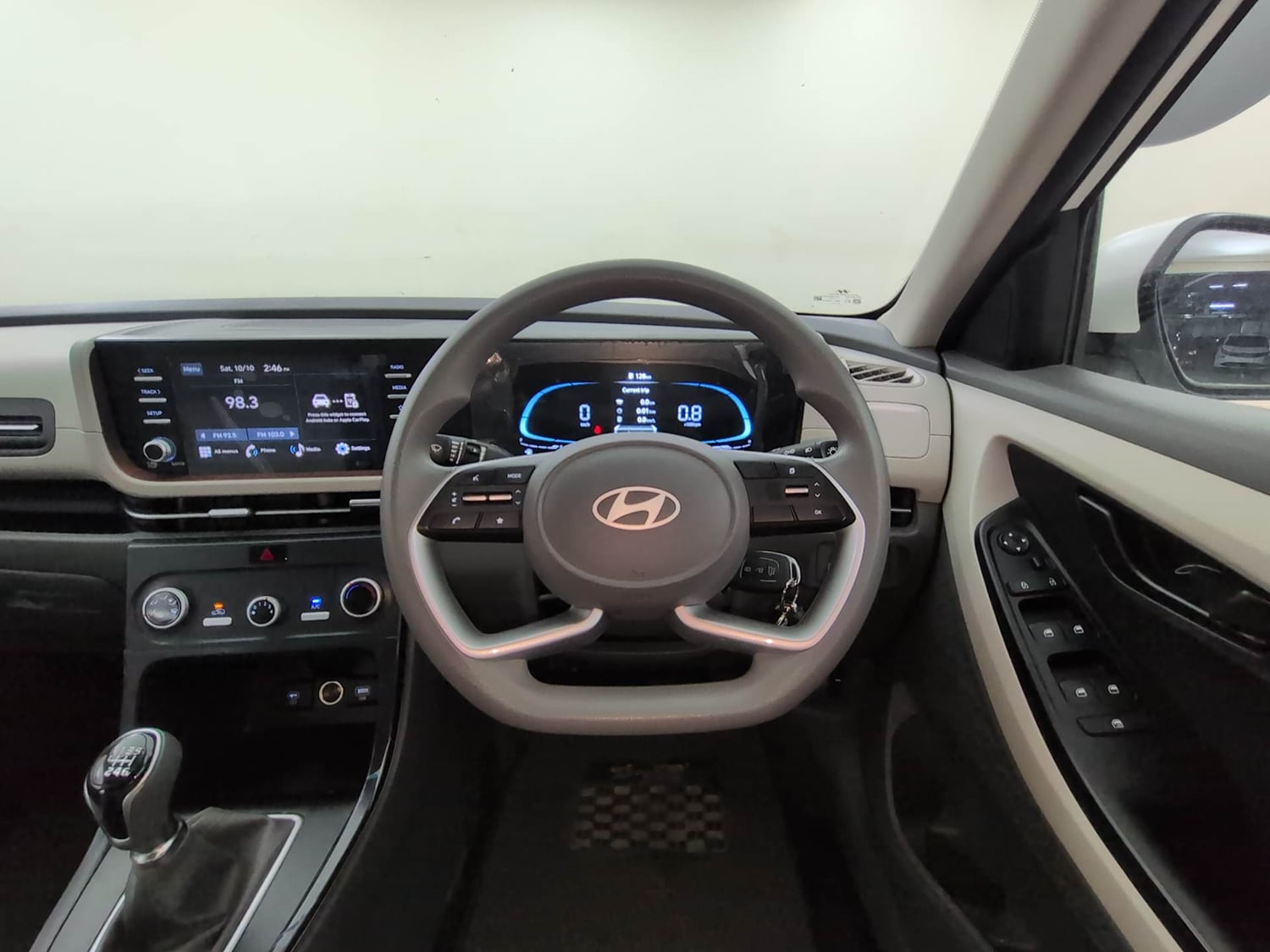 Used 2025 Hyundai Creta 1.5 MPi Petrol MT EX Petrol Manual interior STEERING VIEW