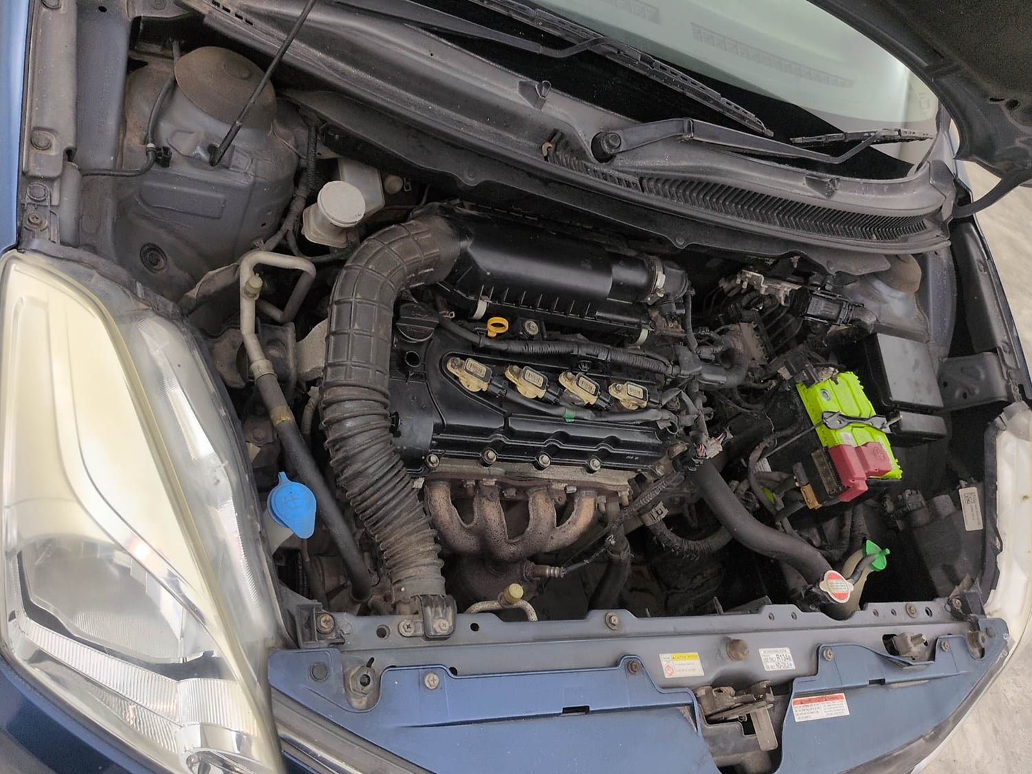 Used 2016 Maruti Suzuki Baleno Zeta 1.2 Petrol Manual engine ENGINE RIGHT SIDE VIEW