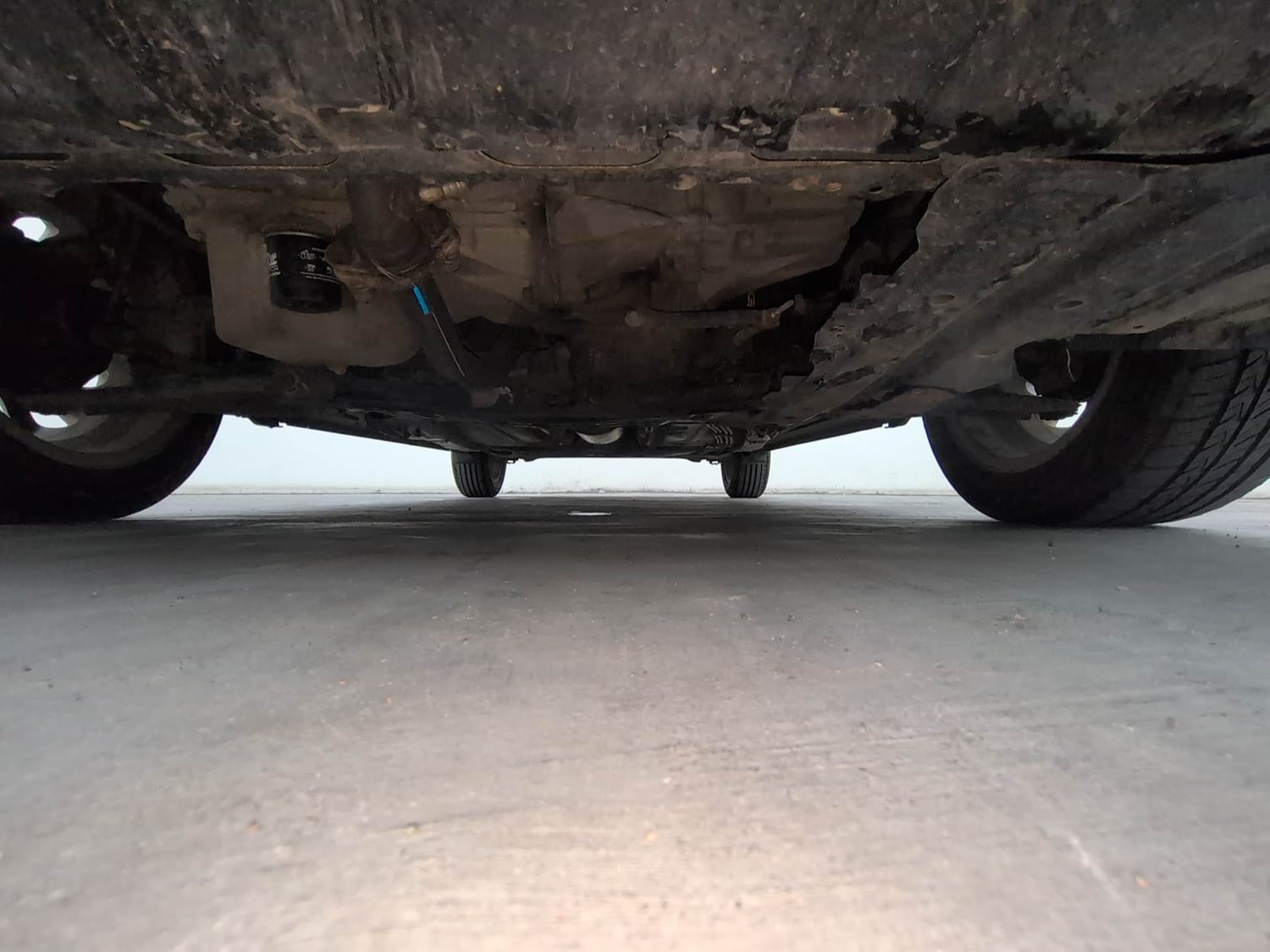 Used 2016 Maruti Suzuki Baleno Zeta 1.2 Petrol Manual extra FRONT LEFT UNDERBODY VIEW