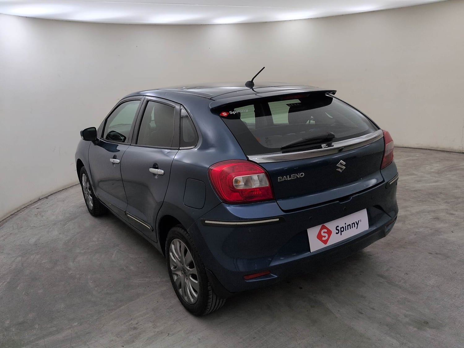 Used 2016 Maruti Suzuki Baleno Zeta 1.2 Petrol Manual exterior LEFT REAR CORNER VIEW