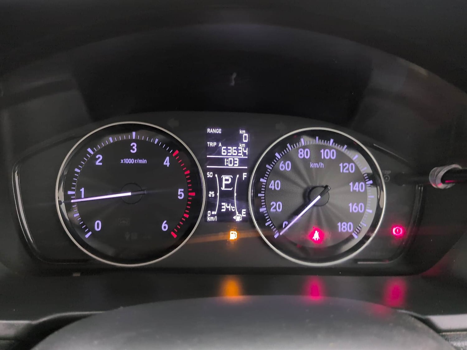 Used 2019 Honda Amaze 1.5 V CVT Diesel Diesel Automatic interior CLUSTERMETER VIEW