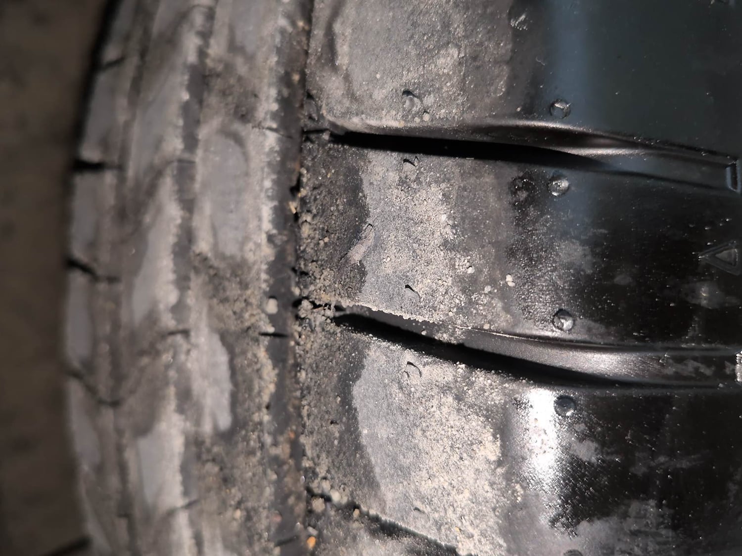 Used 2023 Honda Amaze VX MT 1.2 Petrol Petrol Manual tyres RIGHT REAR TYRE TREAD VIEW