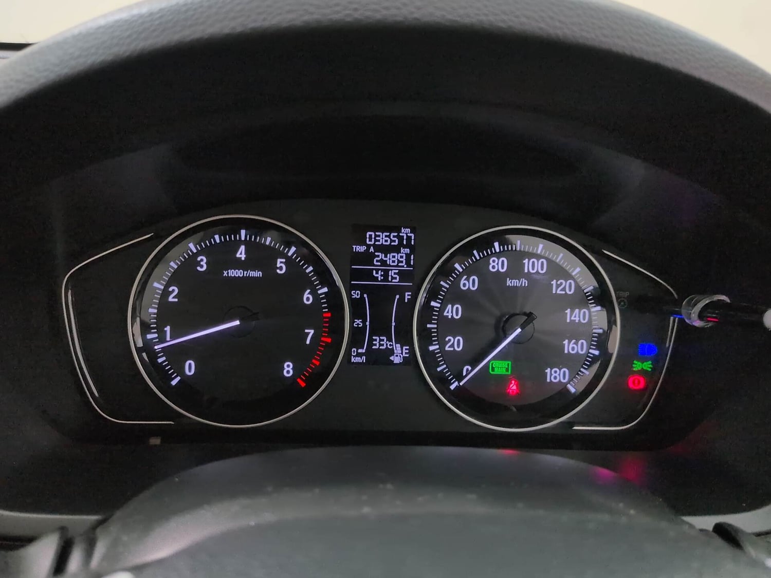 Used 2023 Honda Amaze VX MT 1.2 Petrol Petrol Manual interior CLUSTERMETER VIEW
