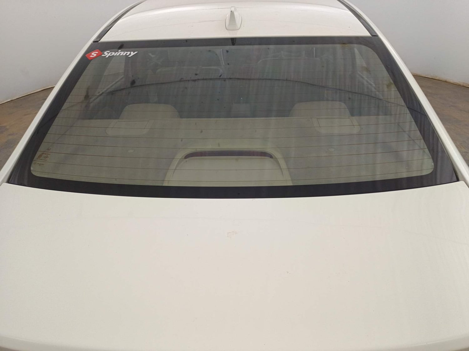 Used 2017 Honda City VX Petrol Manual exterior BACK WINDSHIELD VIEW