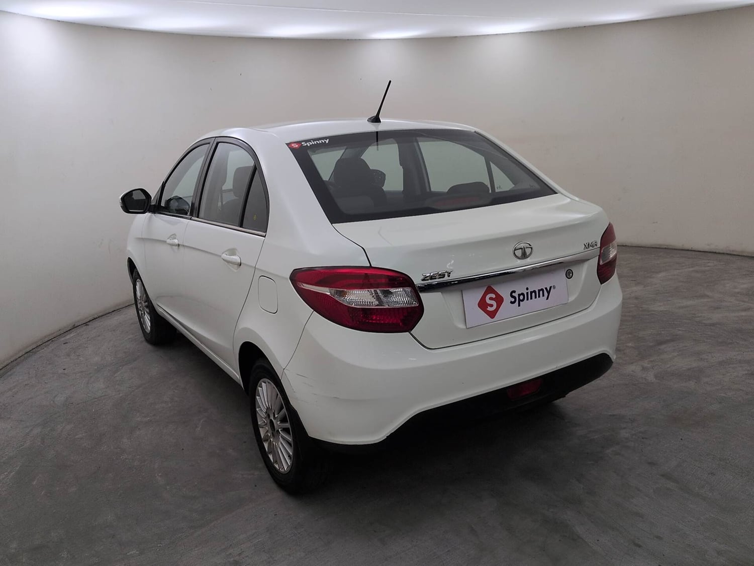 Used 2017 Tata Zest XMA Diesel Diesel Automatic exterior LEFT REAR CORNER VIEW