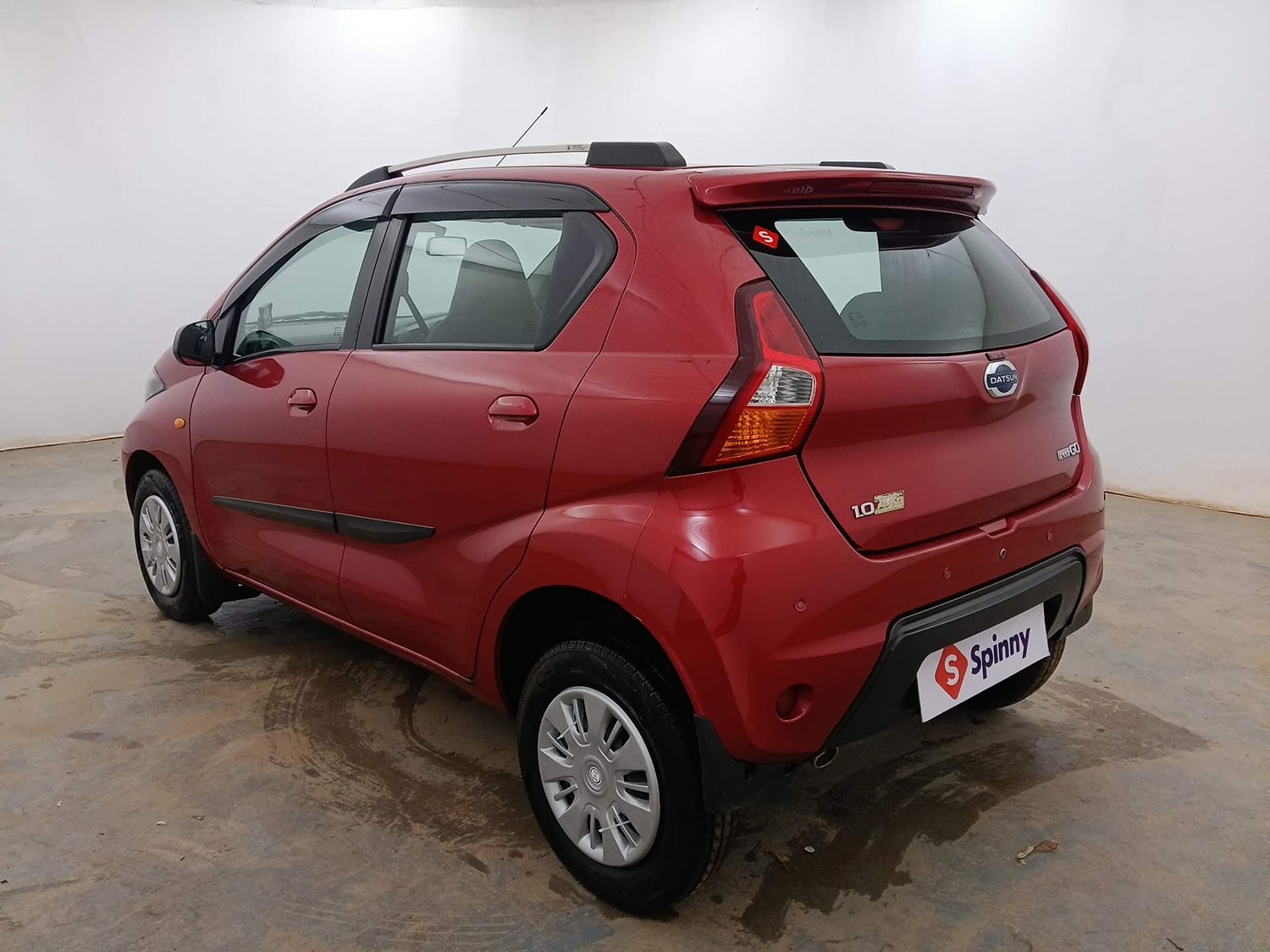 Used 2018 Datsun Redi-GO T(O) 1.0 AMT Petrol Automatic exterior LEFT REAR CORNER VIEW