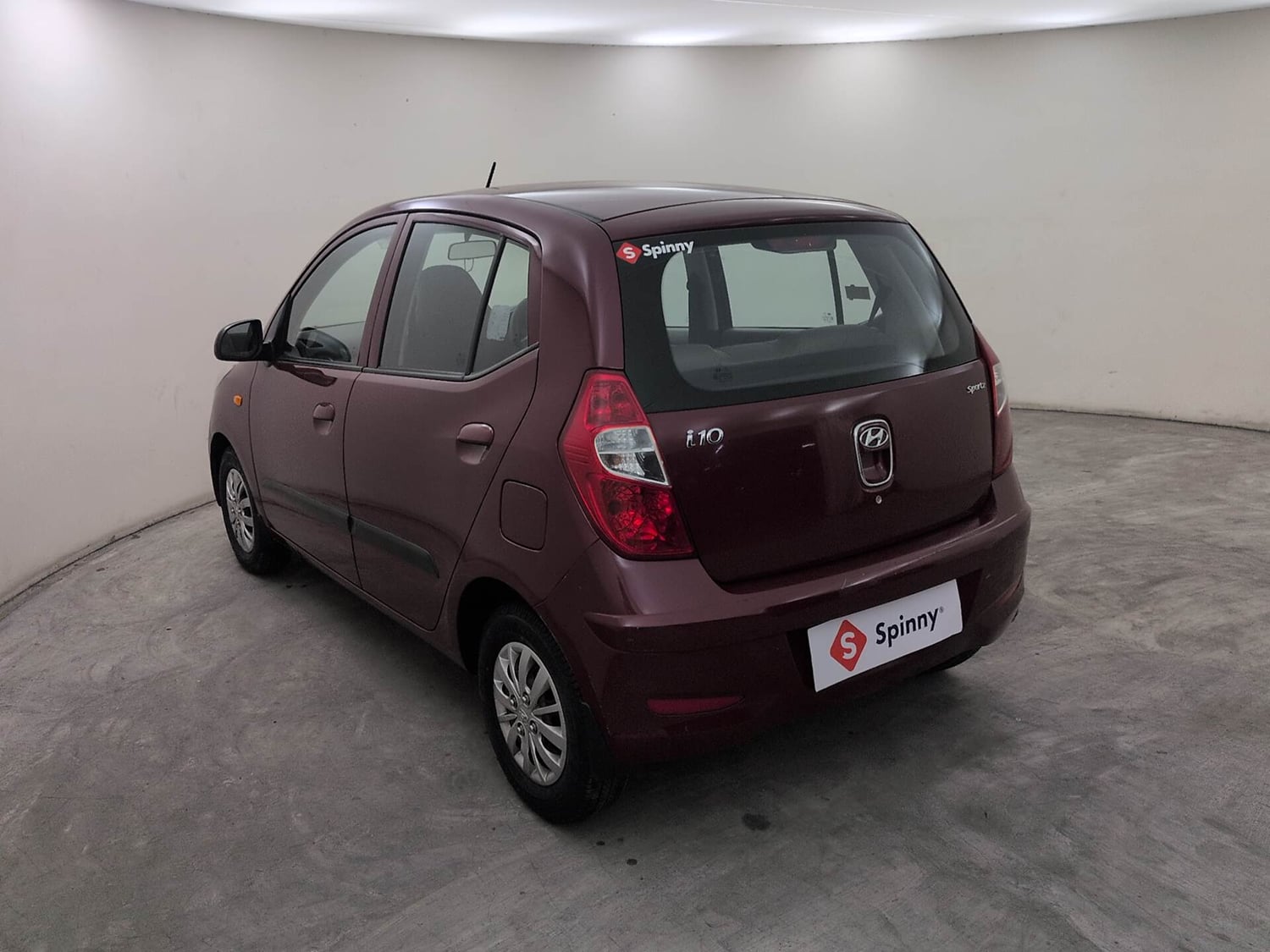 Used 2015 Hyundai i10 Sportz 1.1 iRDE2 Petrol Manual exterior LEFT REAR CORNER VIEW